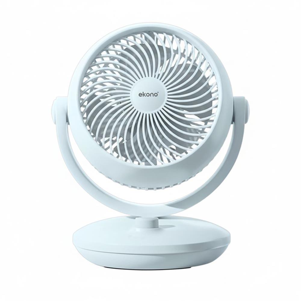 พัดลมพกพา 8 นิ้ว EKONO TT-TS16 สีฟ้า_1