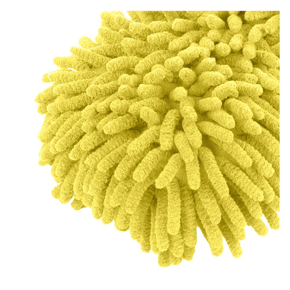 ฟองน้ำผ้าทำความสะอาดรถพร้อมสายคล้องมือ ACCO 25x14x6 ซม. สีเหลือง