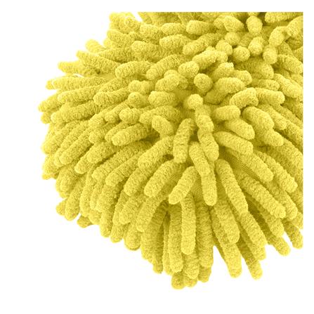 ฟองน้ำผ้าทำความสะอาดรถพร้อมสายคล้องมือ ACCO 25x14x6 ซม. สีเหลือง_1