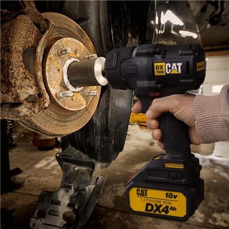 บล็อกกระแทกไร้สาย (พร้อมแบตเตอรี่) CAT DX7020 18 โวลต์_5