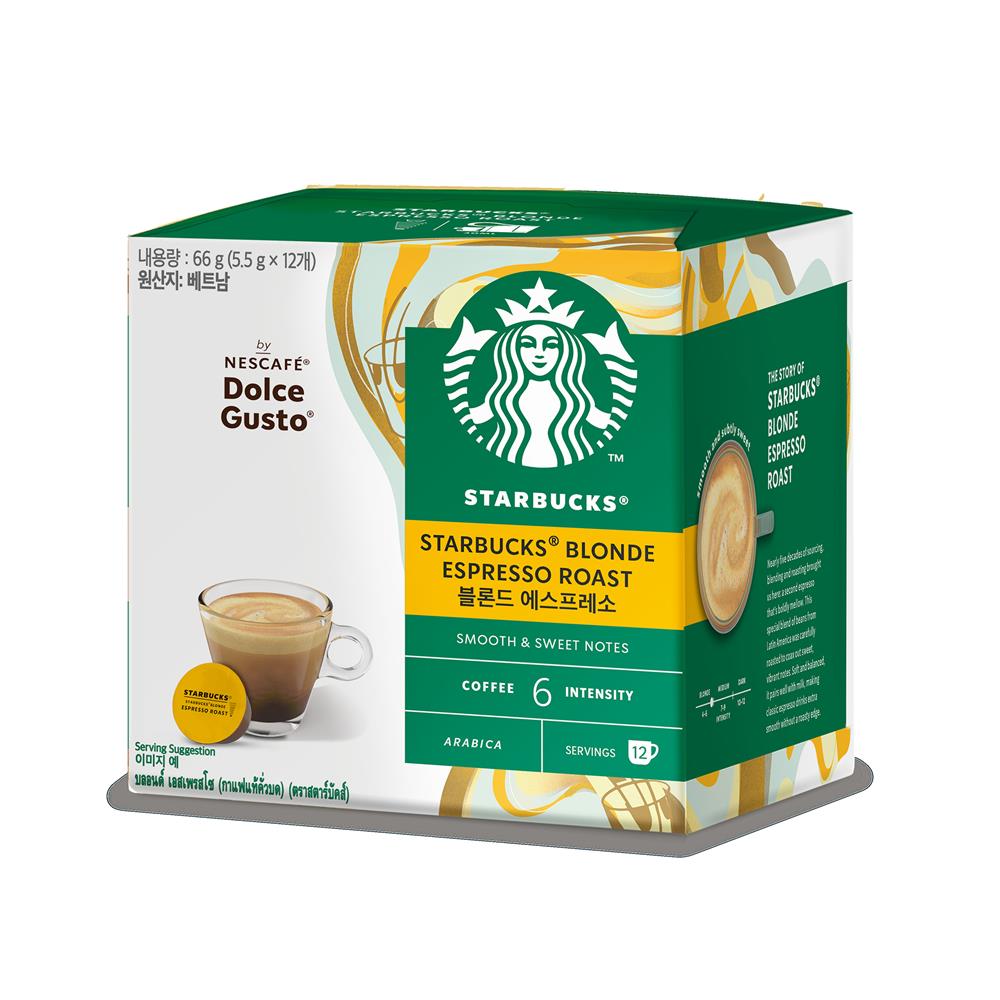 แคปซูลกาแฟ NESCAFE STARBUCK BLONDE ESPRESSO ROAST
