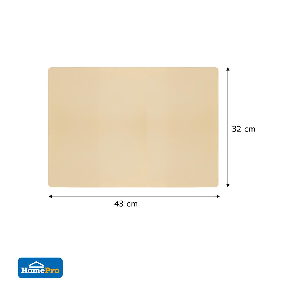 ผ้าชามัวร์ทำความสะอาดรถ ACCO 43x32x0.2 ซม. สีเหลือง
