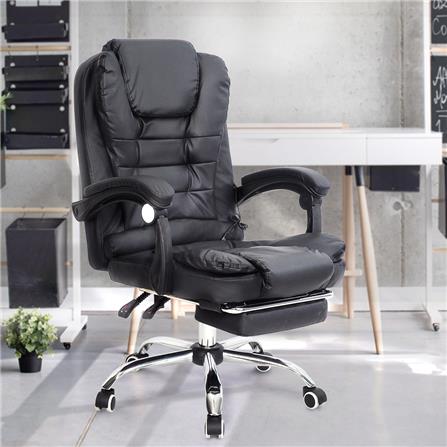 เก้าอี้สำนักงาน U-RODECOR WING สีดำ_8