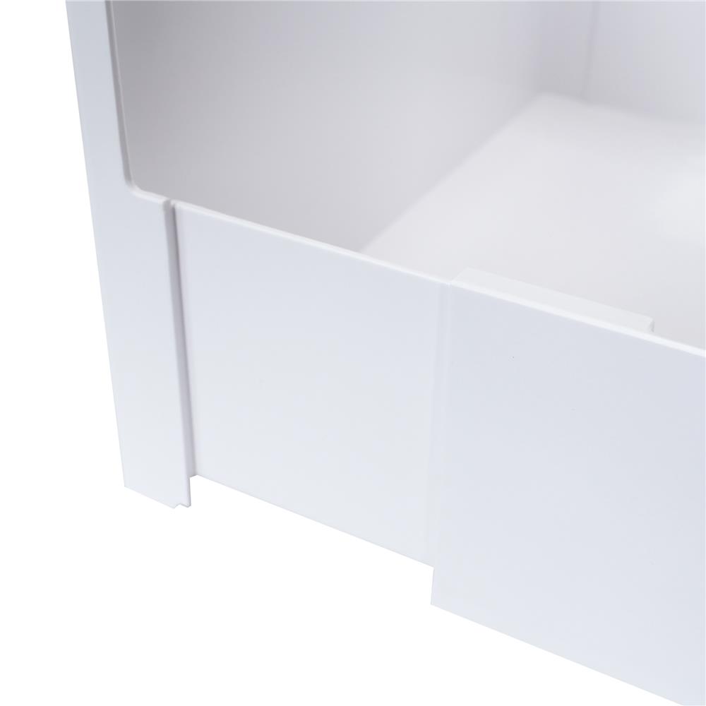 กล่องเก็บของปรับขนาดได้ KECH CLOUD SIZE L สีขาว