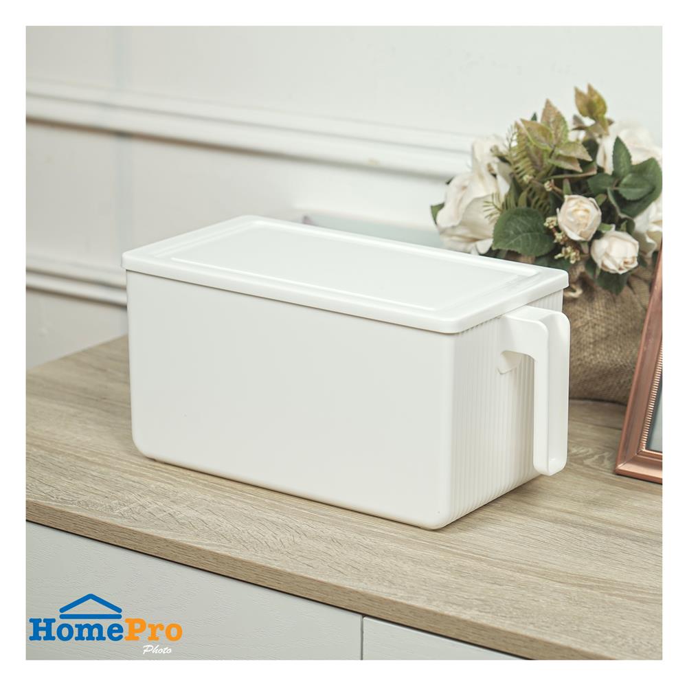 กล่องเก็บของมีด้ามจับ และมีฝาปิด KECH CLOUD 34x16x16 ซม.