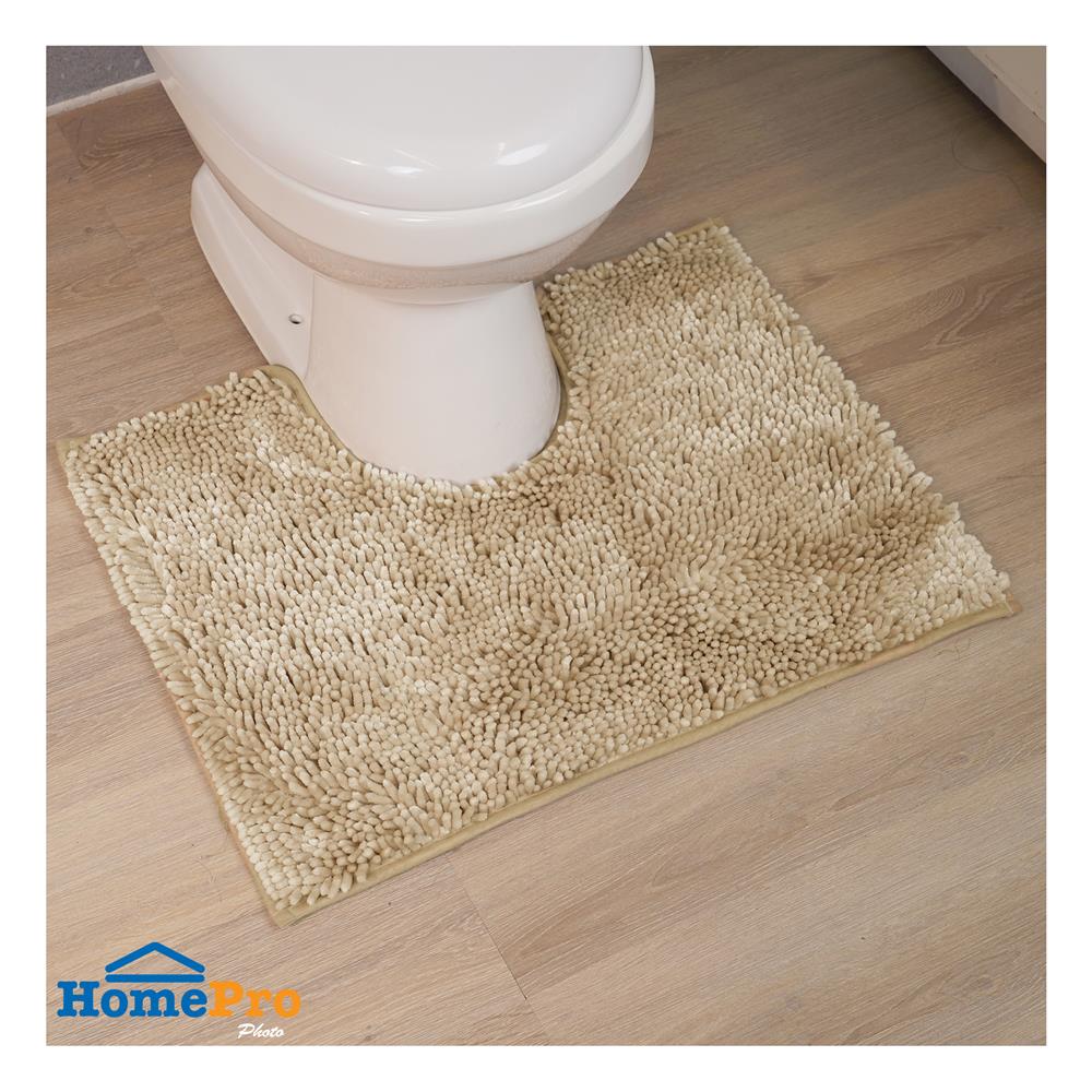 พรมห้องน้ำ HOME LIVING STYLE GRACE 50X60 ซม. สีครีม