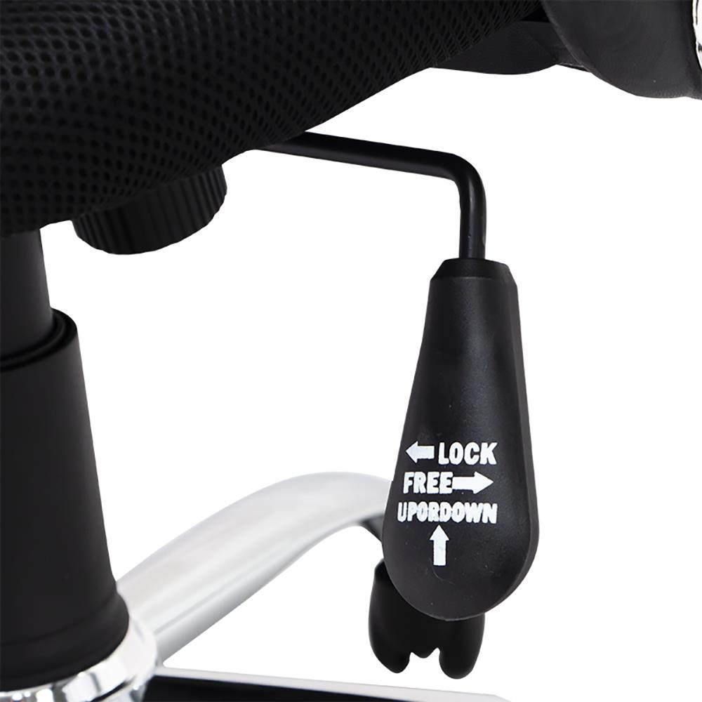 เก้าอี้สำนักงาน U-RODECOR PLUTO สีดำ