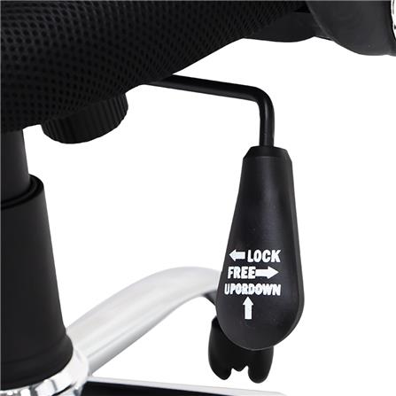 เก้าอี้สำนักงาน U-RODECOR PLUTO สีดำ_7