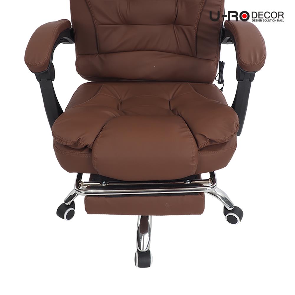 เก้าอี้สำนักงาน U-RODECOR WING สีน้ำตาล