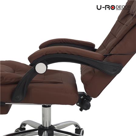 เก้าอี้สำนักงาน U-RODECOR WING สีน้ำตาล_4