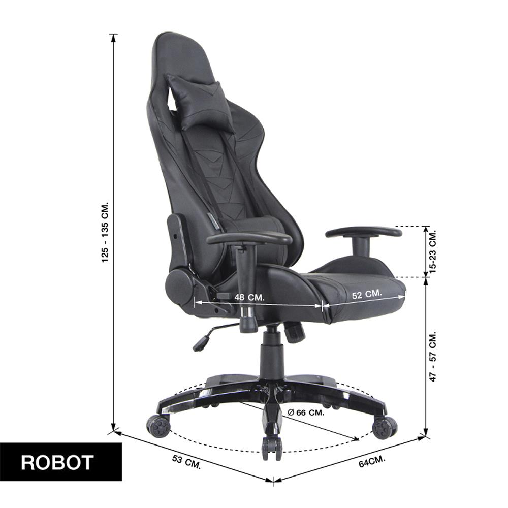 เก้าอี้เกมมิ่ง U-RODECOR ROBOT สีดำ