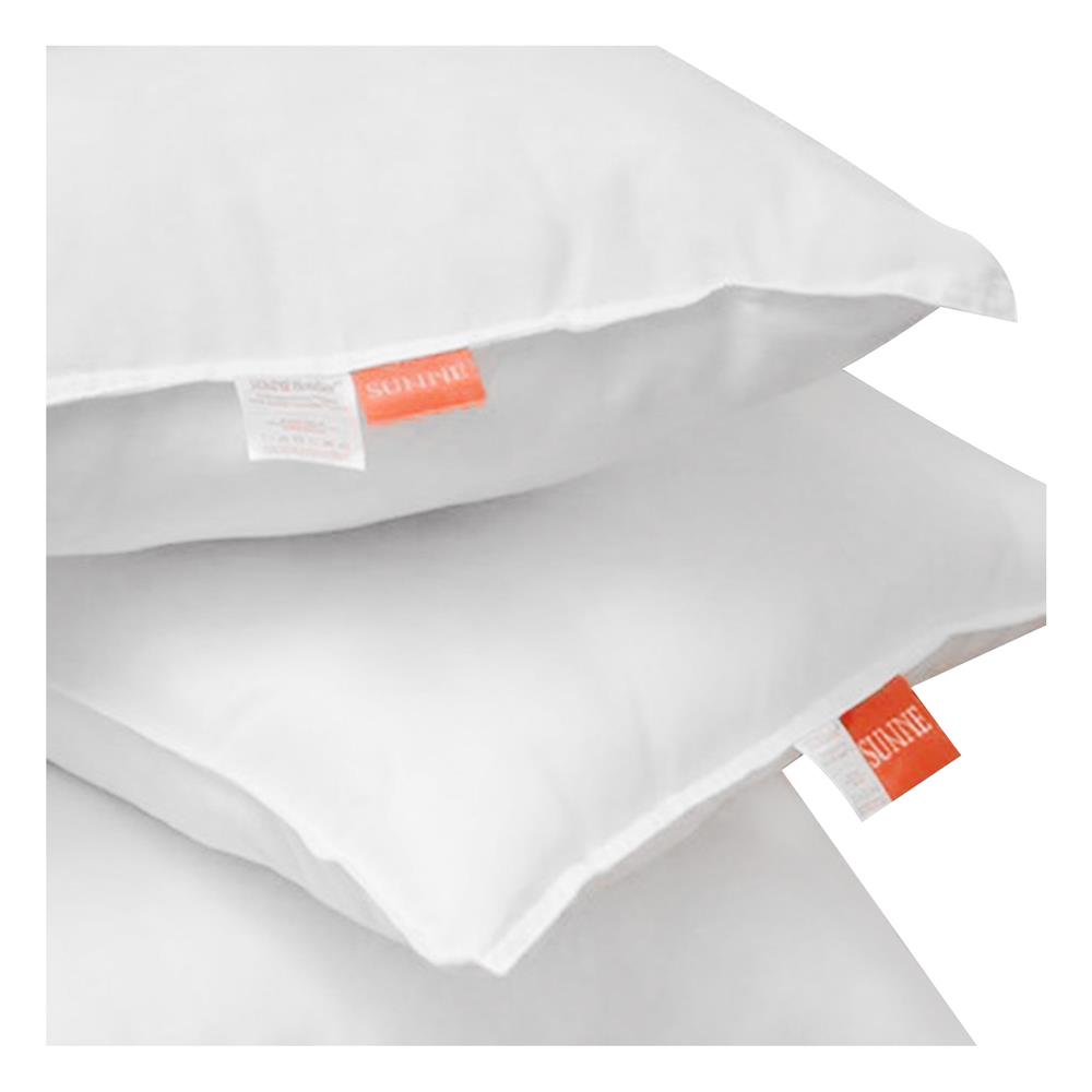 หมอนหนุน ขนห่านเทียม SUNNE HOTELIER 19x29 นิ้ว สีขาว