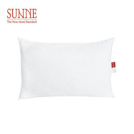 หมอนหนุน ขนห่านเทียม SUNNE HOTELIER 19x29 นิ้ว สีขาว_0