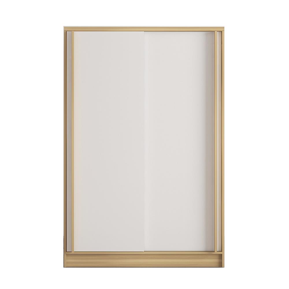 ตู้เสื้อผ้าบานเลื่อน FURDINI HERO 120 ซม. สี NATURAL OAK/ขาว