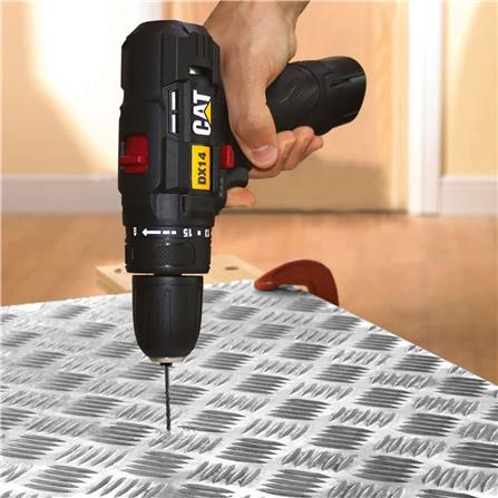 สว่านไขควงไร้สาย (พร้อมแบตเตอรี่) CAT DX14 12 โวลต์_3