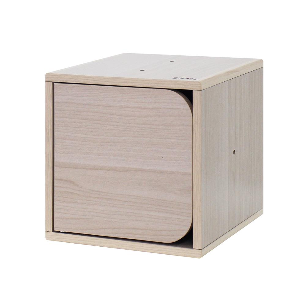 ตู้เก็บของบานเปิด OYAKOO CHARLIE&rsquo;S CURVE 2 829051 30 ซม. ลายไม้