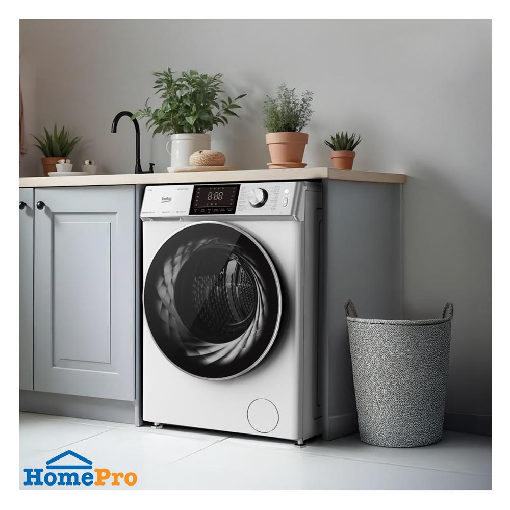 เครื่องซักผ้าฝาหน้า BEKO WCV127P4DW 12 กก. 1400 RPM สีขาว