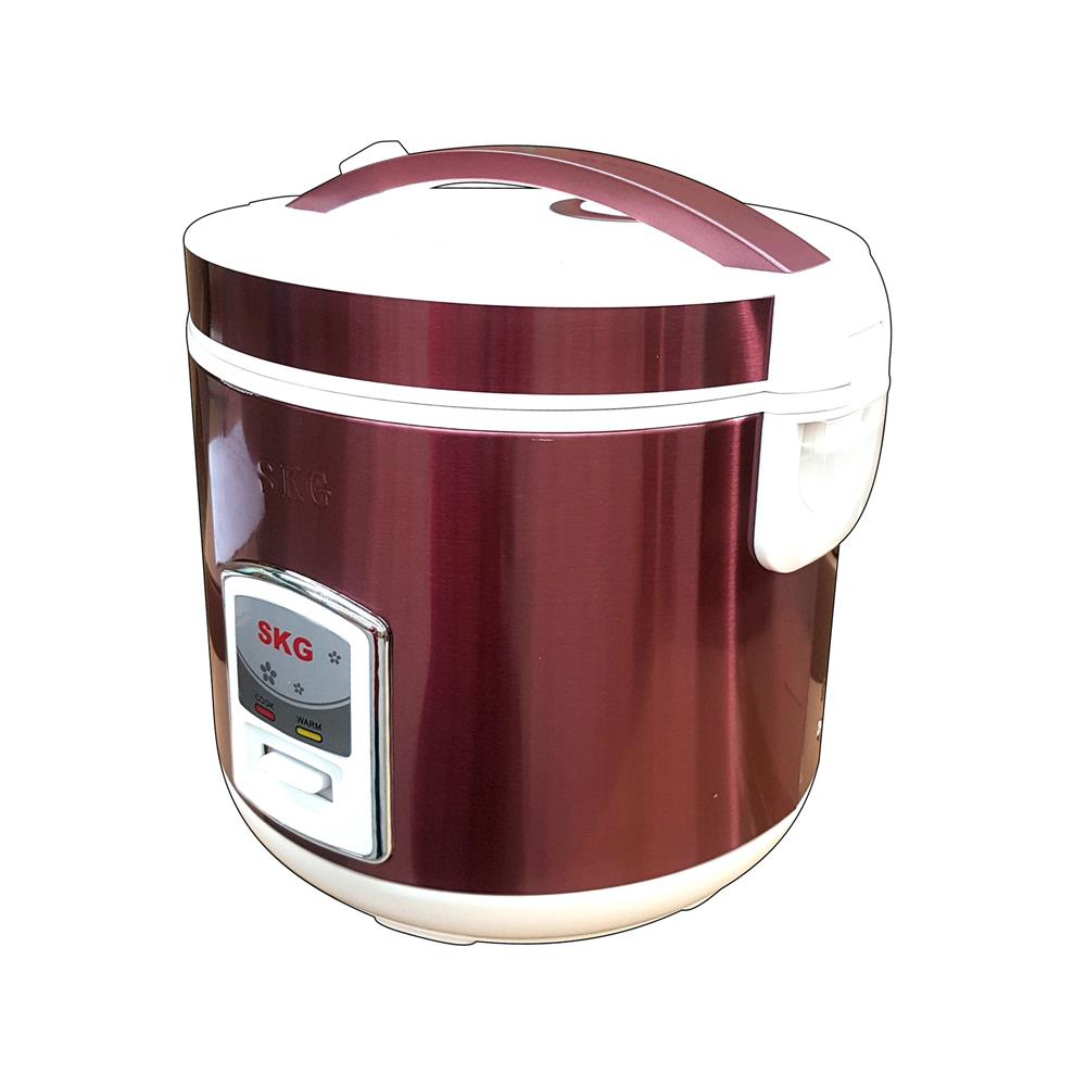 หม้อหุงข้าว MANUAL SKG SK-18K 1.8 ลิตร สีแดง