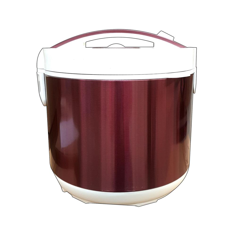 หม้อหุงข้าว MANUAL SKG SK-18K 1.8 ลิตร สีแดง