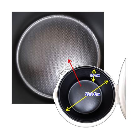 หม้อหุงข้าว MANUAL SKG SK-18K 1.8 ลิตร สีแดง_6