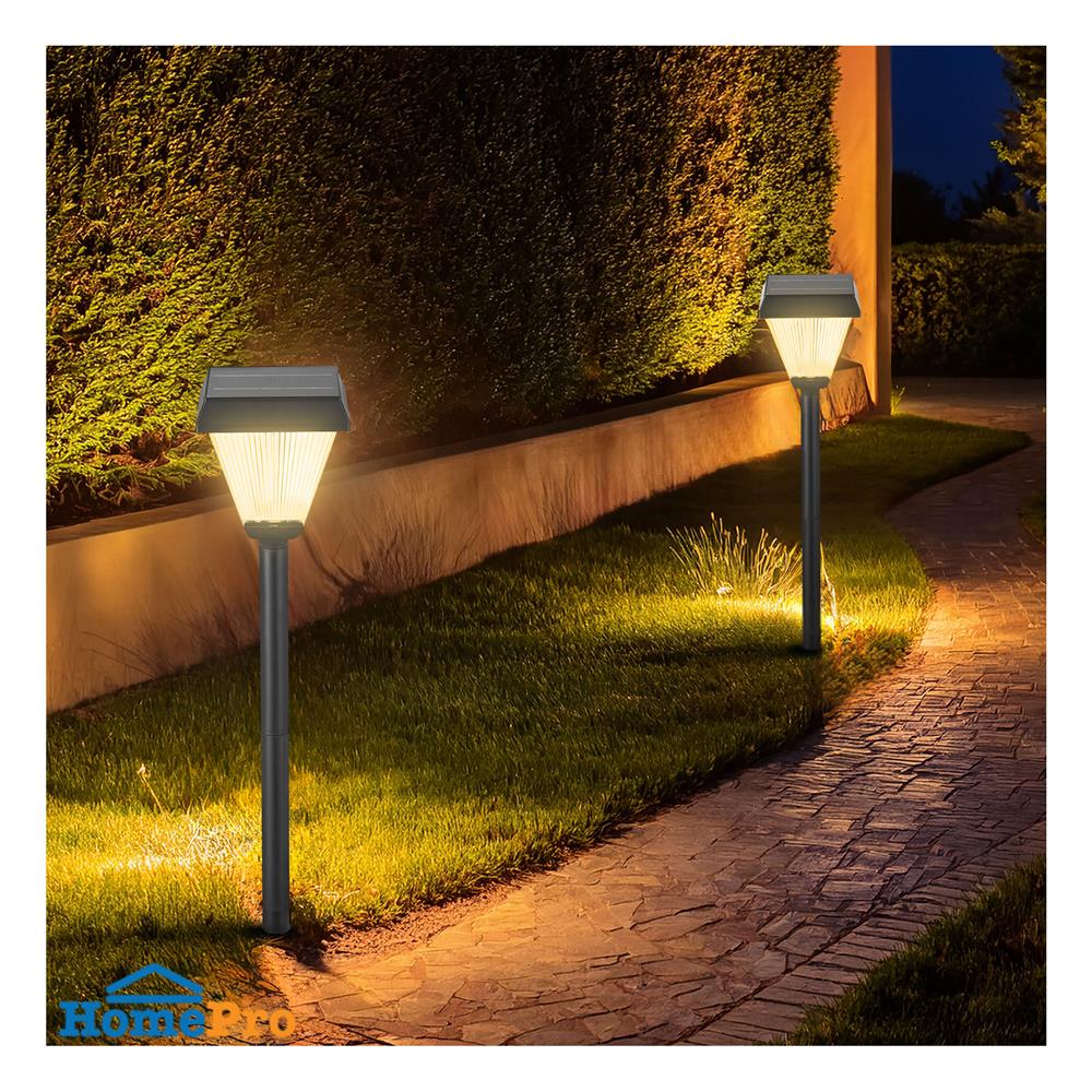 ไฟจัดสวน SOLAR CARINI DC-3661 1.5 วัตต์ COOL WHITE/WARM WHITE สีดำ