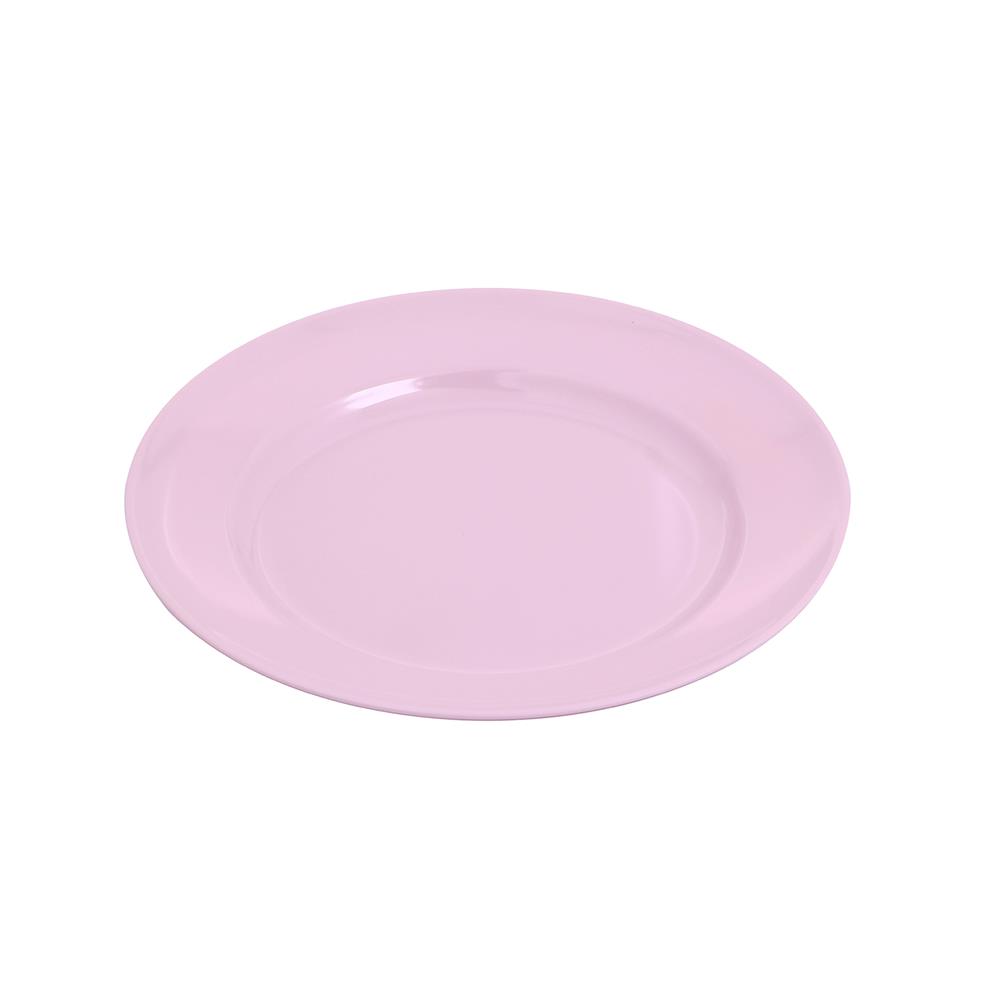 จานเมลามีนตื้น 9 นิ้ว VANDA CLASSIC สีชมพู