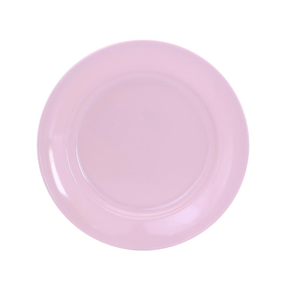 จานเมลามีนตื้น 9 นิ้ว VANDA CLASSIC สีชมพู