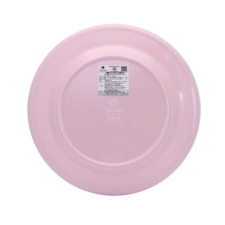 จานเมลามีนตื้น 9 นิ้ว VANDA CLASSIC สีชมพู_3