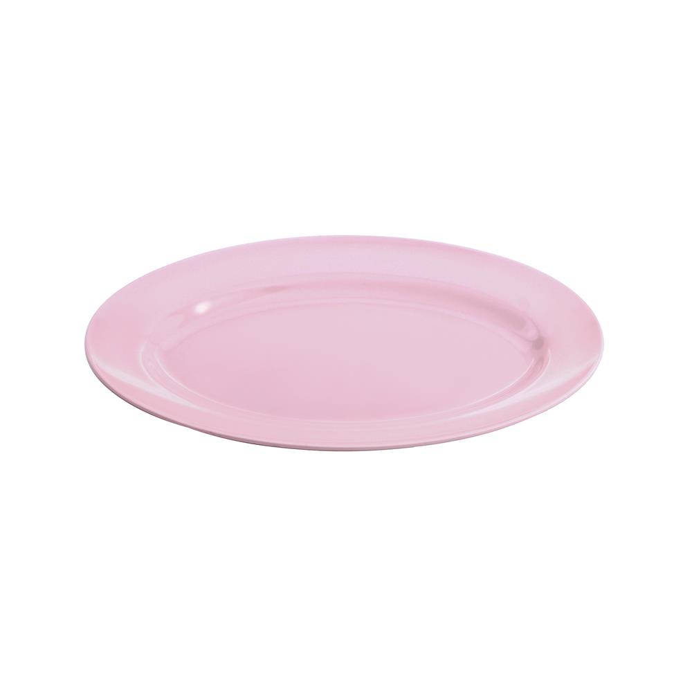 จานเปลเมลามีน 11 นิ้ว VANDA CLASSIC สีชมพู