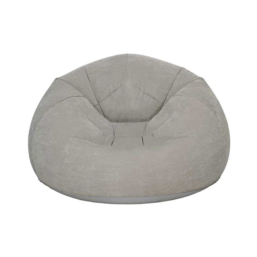 เบาะรองนั่งเป่าลม HOME LIVING STYLE BLOW 44.5x44.5 นิ้ว สีเทา