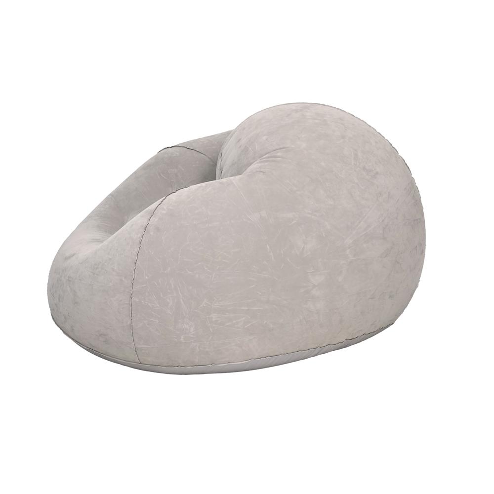 เบาะรองนั่งเป่าลม HOME LIVING STYLE BLOW 44.5x44.5 นิ้ว สีเทา