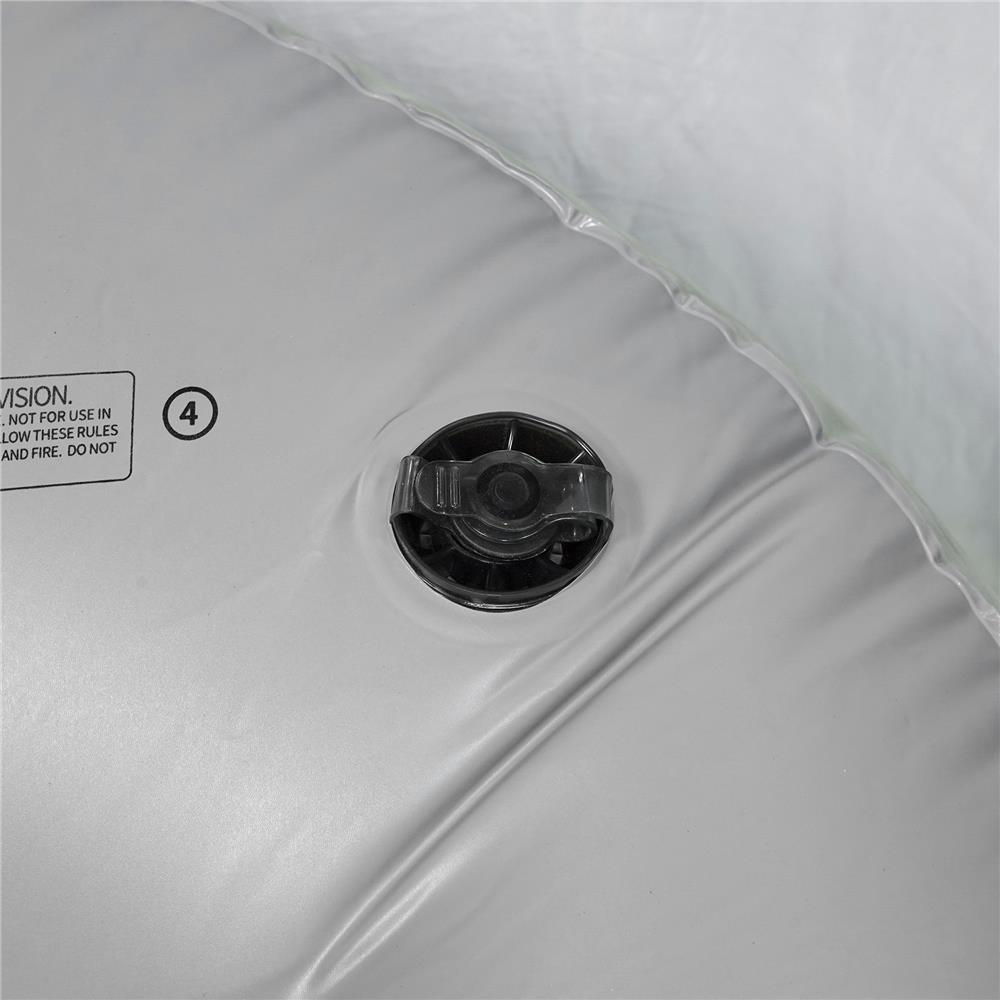 เบาะรองนั่งเป่าลม HOME LIVING STYLE BLOW 44.5x44.5 นิ้ว สีเทา