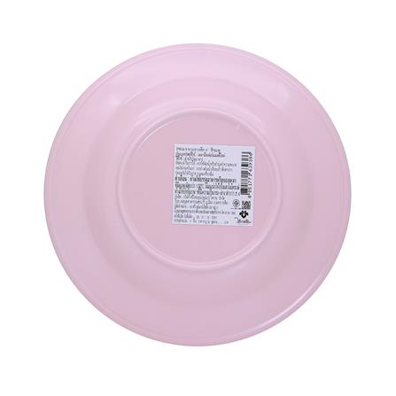 จานเมลามีนลึก 9 นิ้ว VANDA CLASSIC สีชมพู_3