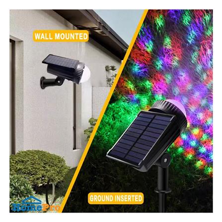 ไฟจัดสวน SOLAR CARINI AR-007 3.6 วัตต์ RGB สีดำ_4