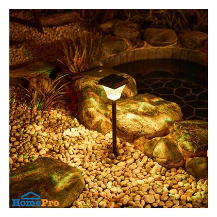 ไฟจัดสวน SOLAR CARINI DC-3668 1.5 วัตต์ COOL WHITE/WARM WHITE สีดำ_4