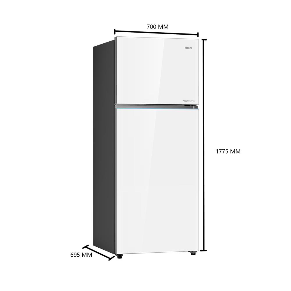 ตู้เย็น 2 ประตู HAIER HRF-460IMGU1 16 คิว กระจกขาว