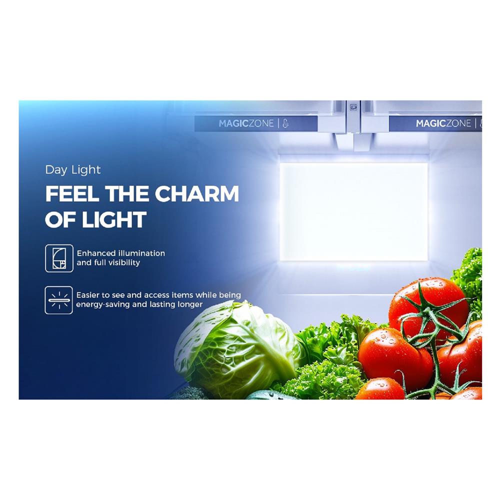 ตู้เย็น 2 ประตู HAIER HRF-460IMGU1 16 คิว กระจกขาว