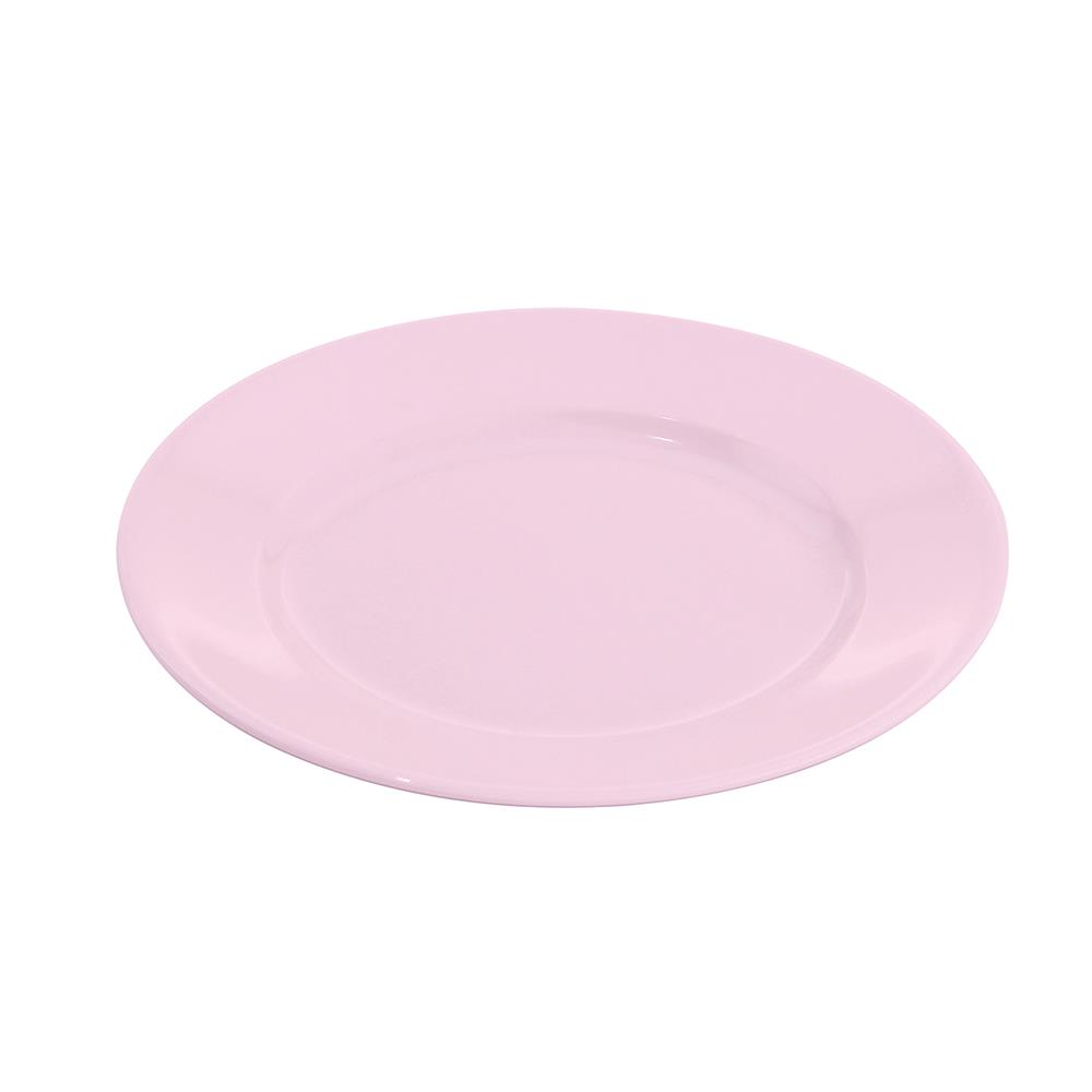 จานเมลามีนตื้น 7 นิ้ว VANDA CLASSIC สีชมพู