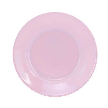 จานเมลามีนตื้น 7 นิ้ว VANDA CLASSIC สีชมพู_2