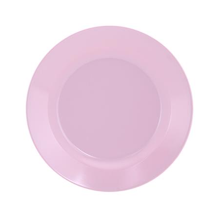 จานเมลามีนตื้น 8 นิ้ว VANDA CLASSIC สีชมพู_2