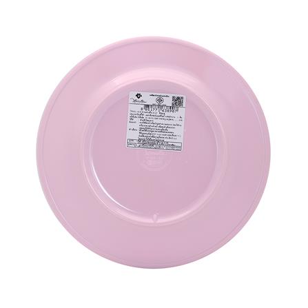 จานเมลามีนตื้น 6.5 นิ้ว VANDA CLASSIC สีชมพู_3