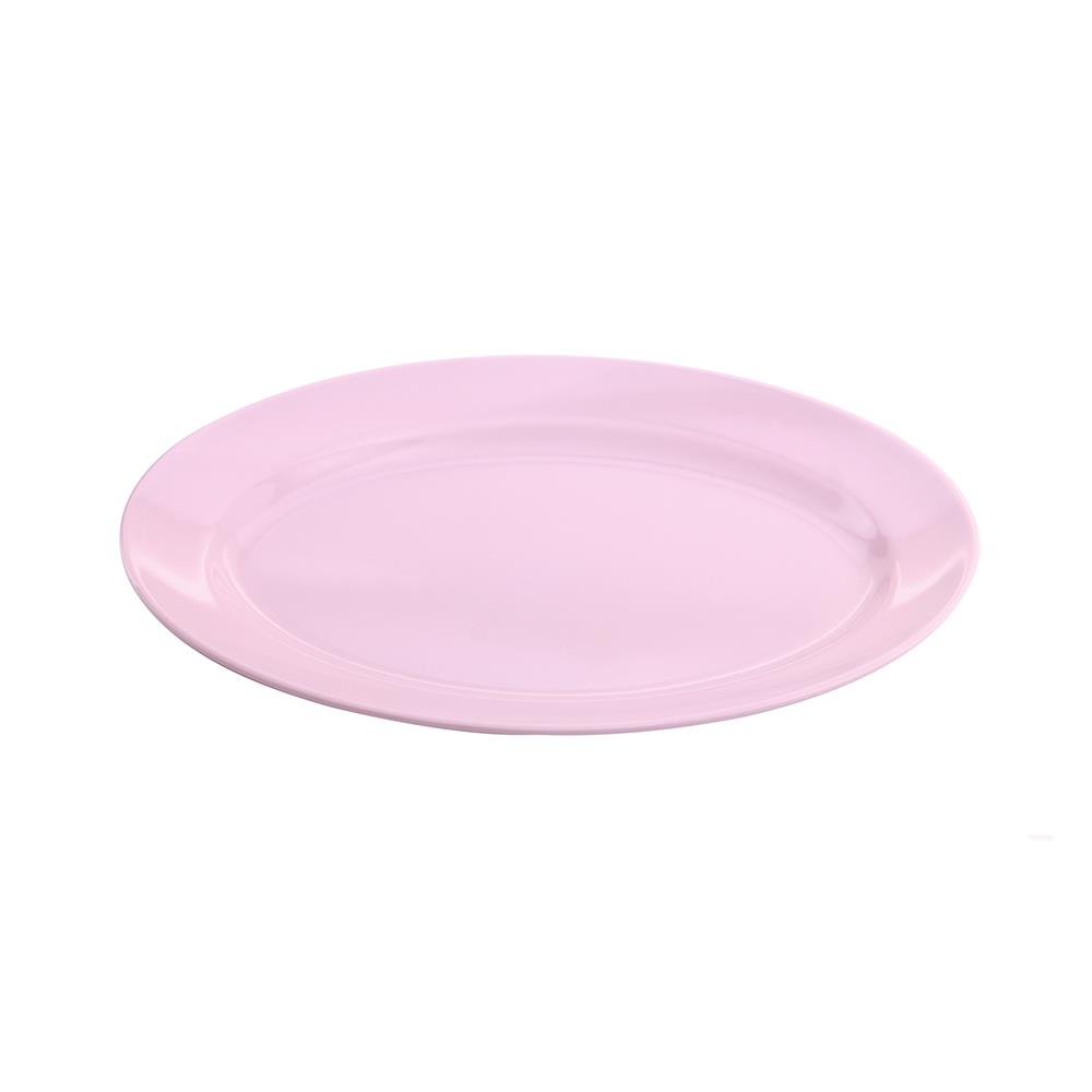 จานเปลเมลามีน 12 นิ้ว VANDA CLASSIC สีชมพู