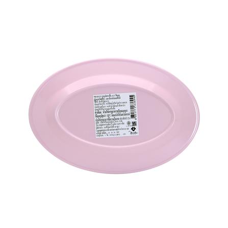 จานเปลเมลามีน 9.5 นิ้ว VANDA CLASSIC สีชมพู_3