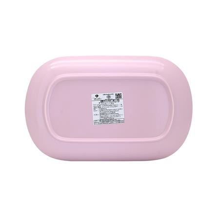 จานเปลเหลี่ยมเมลามีน 8.5 นิ้ว VANDA CLASSIC สีชมพู_3