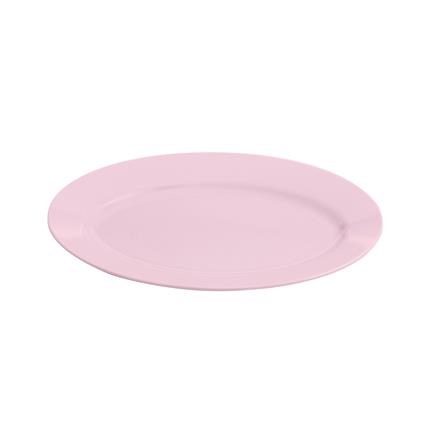 จานเปลเมลามีน 8 นิ้ว VANDA CLASSIC สีชมพู_1
