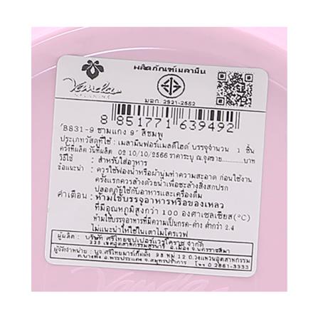 ชามซุปเมลามีน 9 นิ้ว VANDA CLASSIC สีชมพู_4