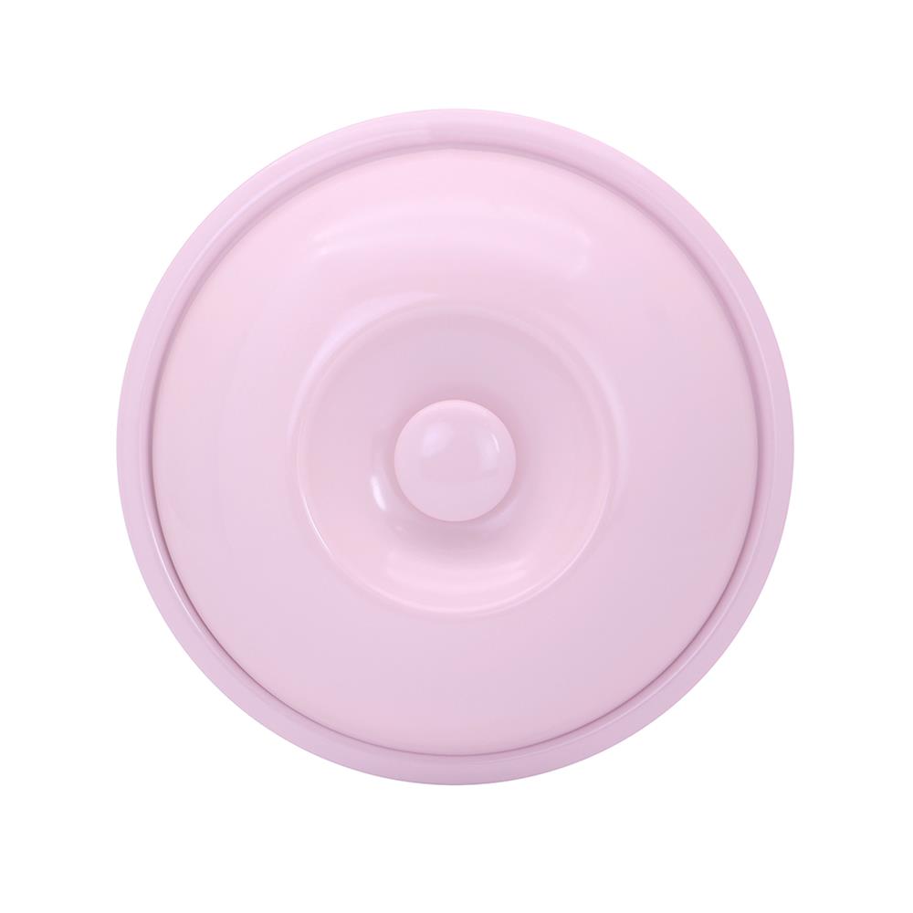 โถข้าวพร้อมฝาเมลามีน 10 นิ้ว VANDA CLASSIC สีชมพู