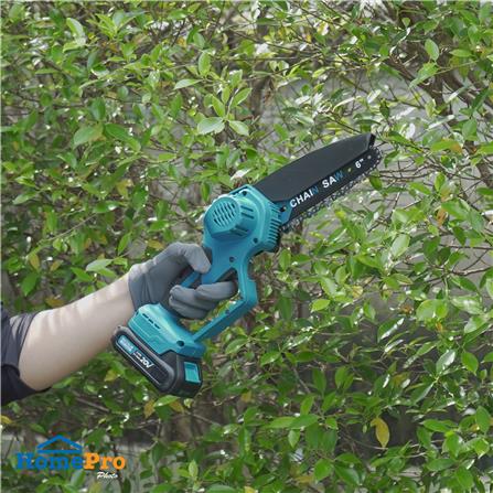 เลื่อยโซ่ไร้สาย (พร้อมแบตเตอรี่) MATALL PRO 6 นิ้ว 20 โวลต์_11