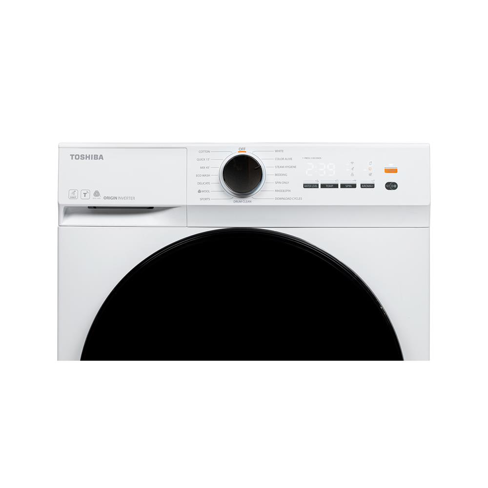 เครื่องซักผ้าฝาหน้า TOSHIBA TW-T21BU95UWT(WW) 8.5 กก. สีขาว อินเวอร์เตอร์