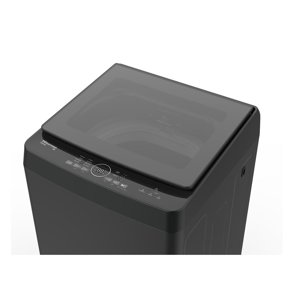เครื่องซักผ้าฝาบน HISENSE WT150F50 15 กก. อินเวอร์เตอร์ สีดำ